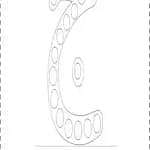 لوحه نویسی کاربرگ حروف فارسی برای تمرین | 32 حرف فارسی Z006