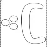لوحه نویسی کاربرگ حروف فارسی برای تمرین | 32 حرف فارسی Z008